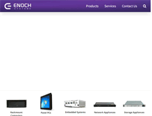 Tablet Screenshot of enochsystems.com